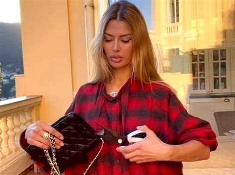 Meet Victoria Bonya, the Russian model who cut up her Chanel bag